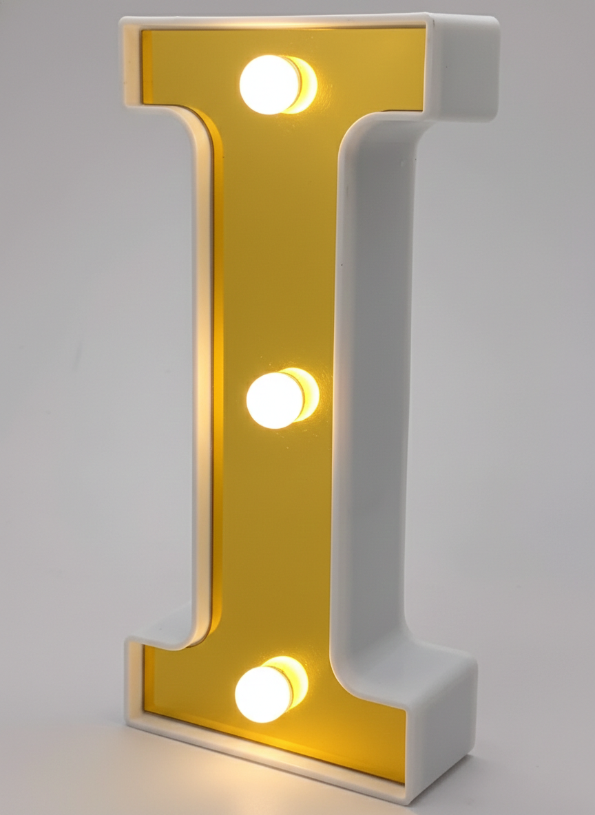 6" Marquee LED Light - Alphabet & Numbers