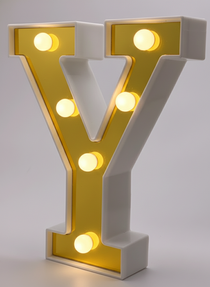 6" Marquee LED Light - Alphabet & Numbers