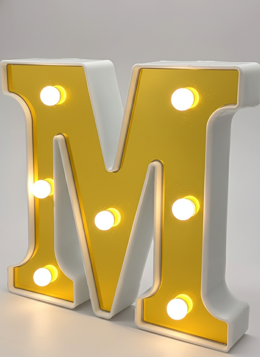 6" Marquee LED Light - Alphabet & Numbers