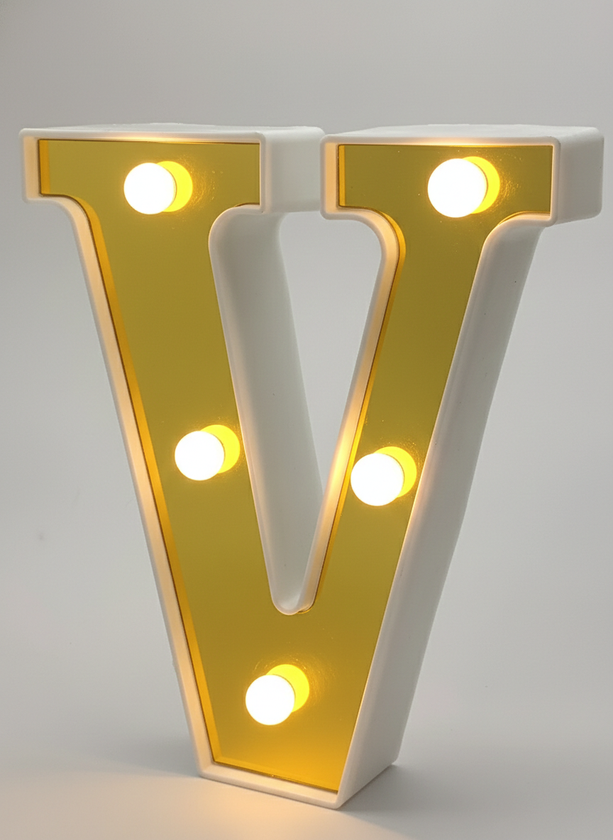 6" Marquee LED Light - Alphabet & Numbers