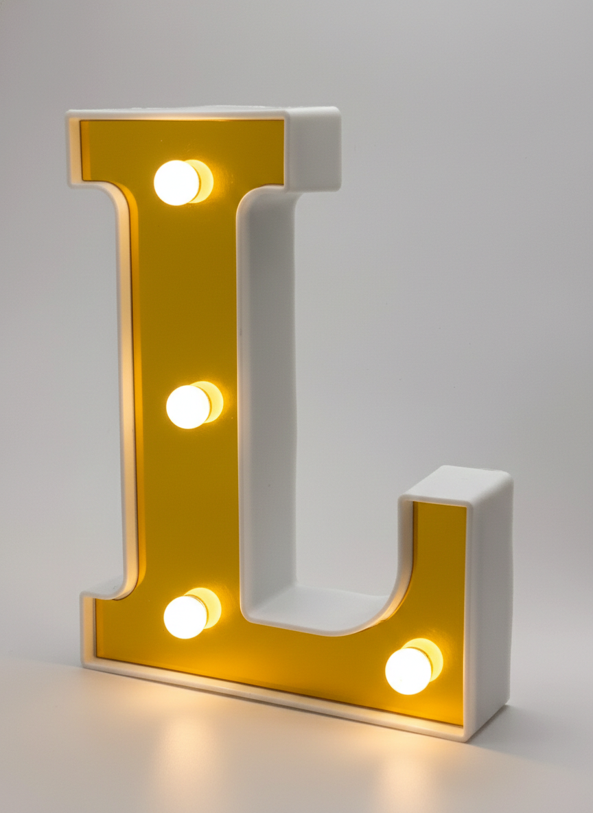 6" Marquee LED Light - Alphabet & Numbers