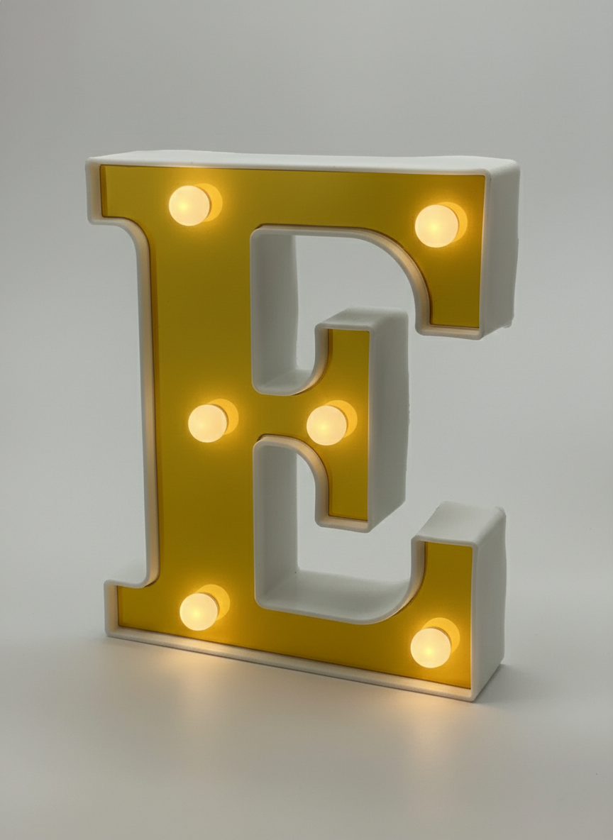 6" Marquee LED Light - Alphabet & Numbers