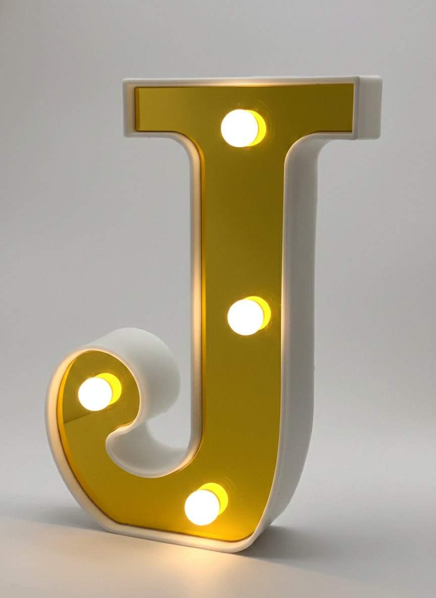6" Marquee LED Light - Alphabet & Numbers