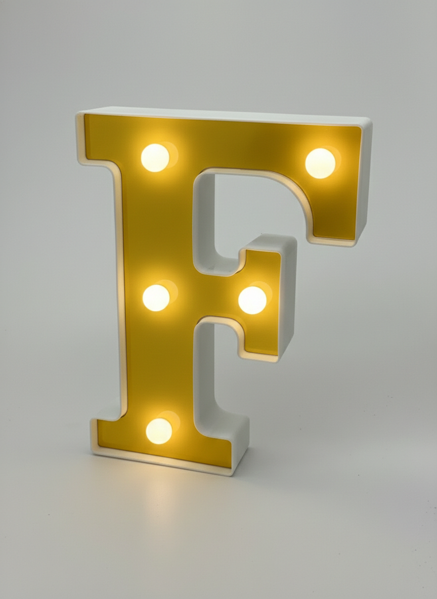 6" Marquee LED Light - Alphabet & Numbers