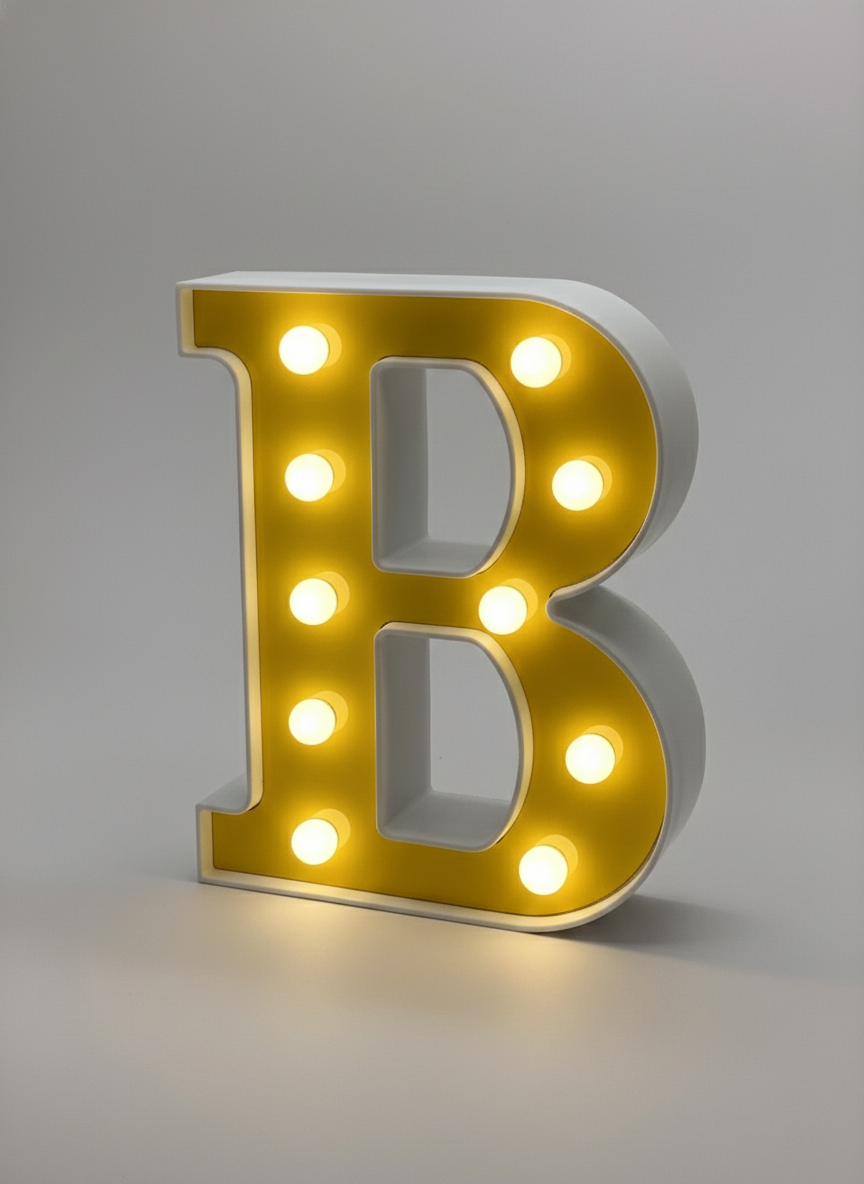 6" Marquee LED Light - Alphabet & Numbers