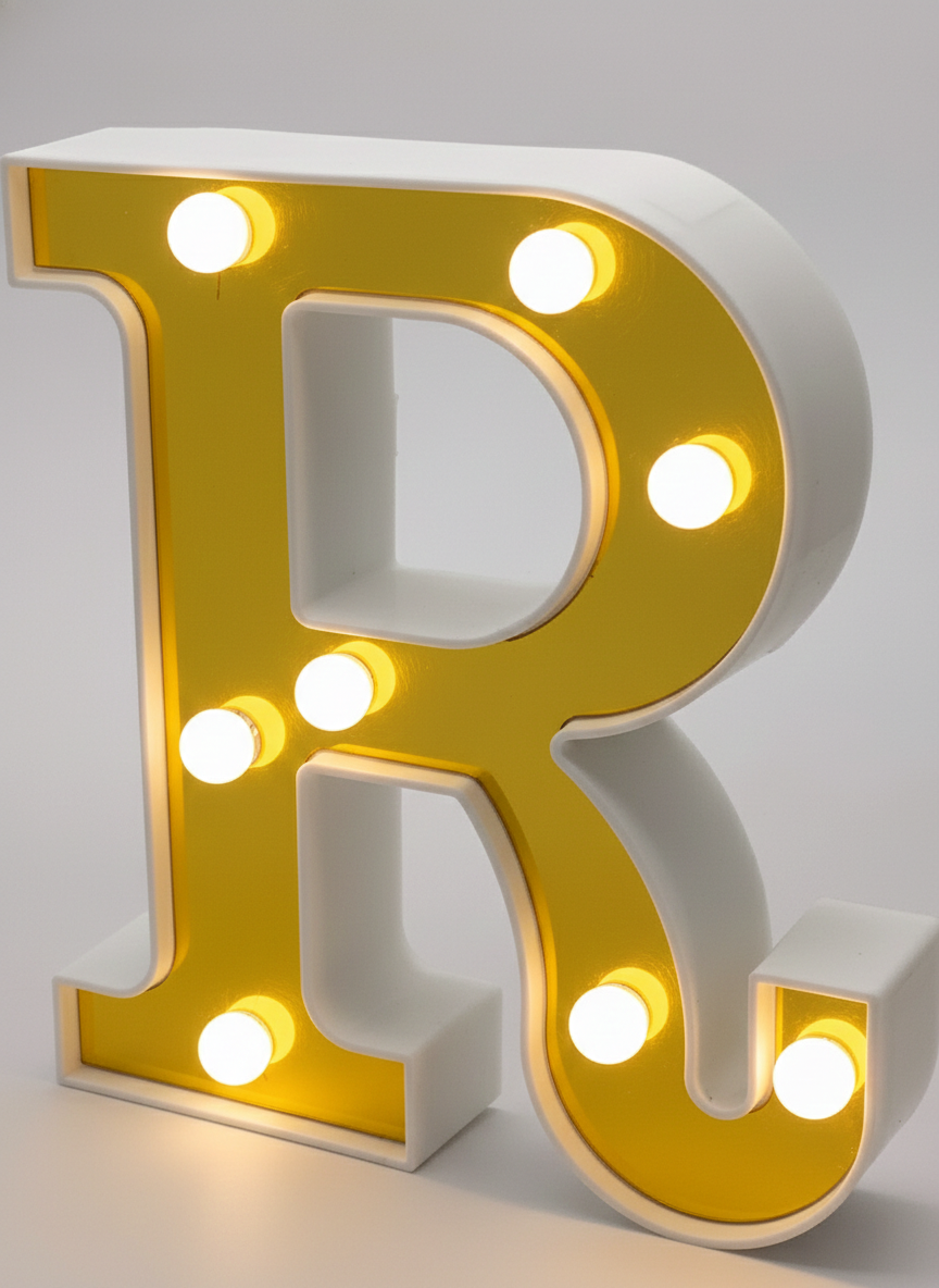 6" Marquee LED Light - Alphabet & Numbers