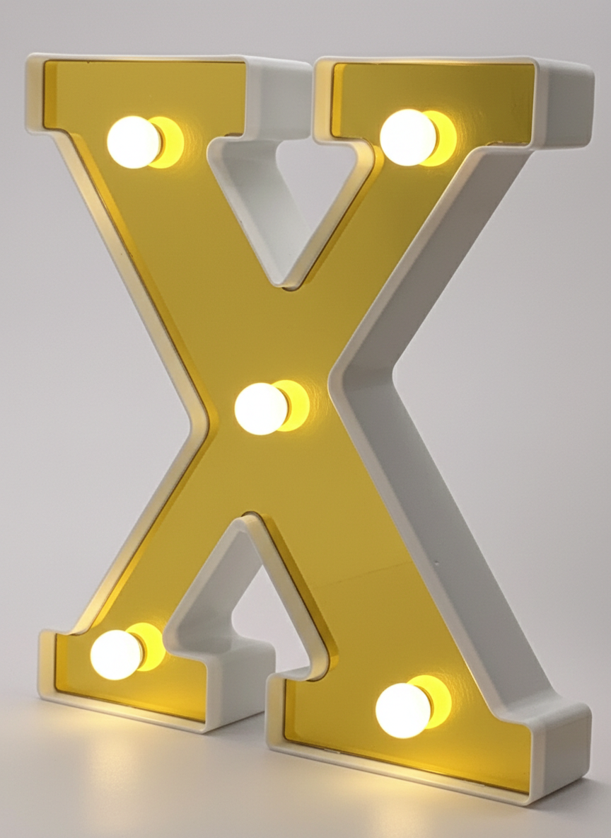 6" Marquee LED Light - Alphabet & Numbers
