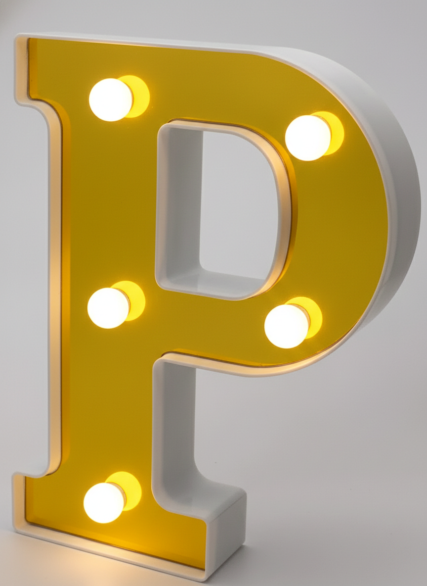 6" Marquee LED Light - Alphabet & Numbers
