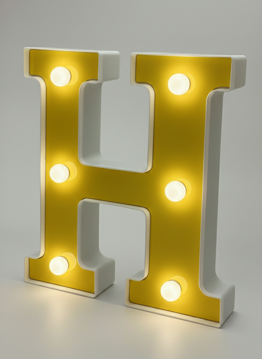 6" Marquee LED Light - Alphabet & Numbers