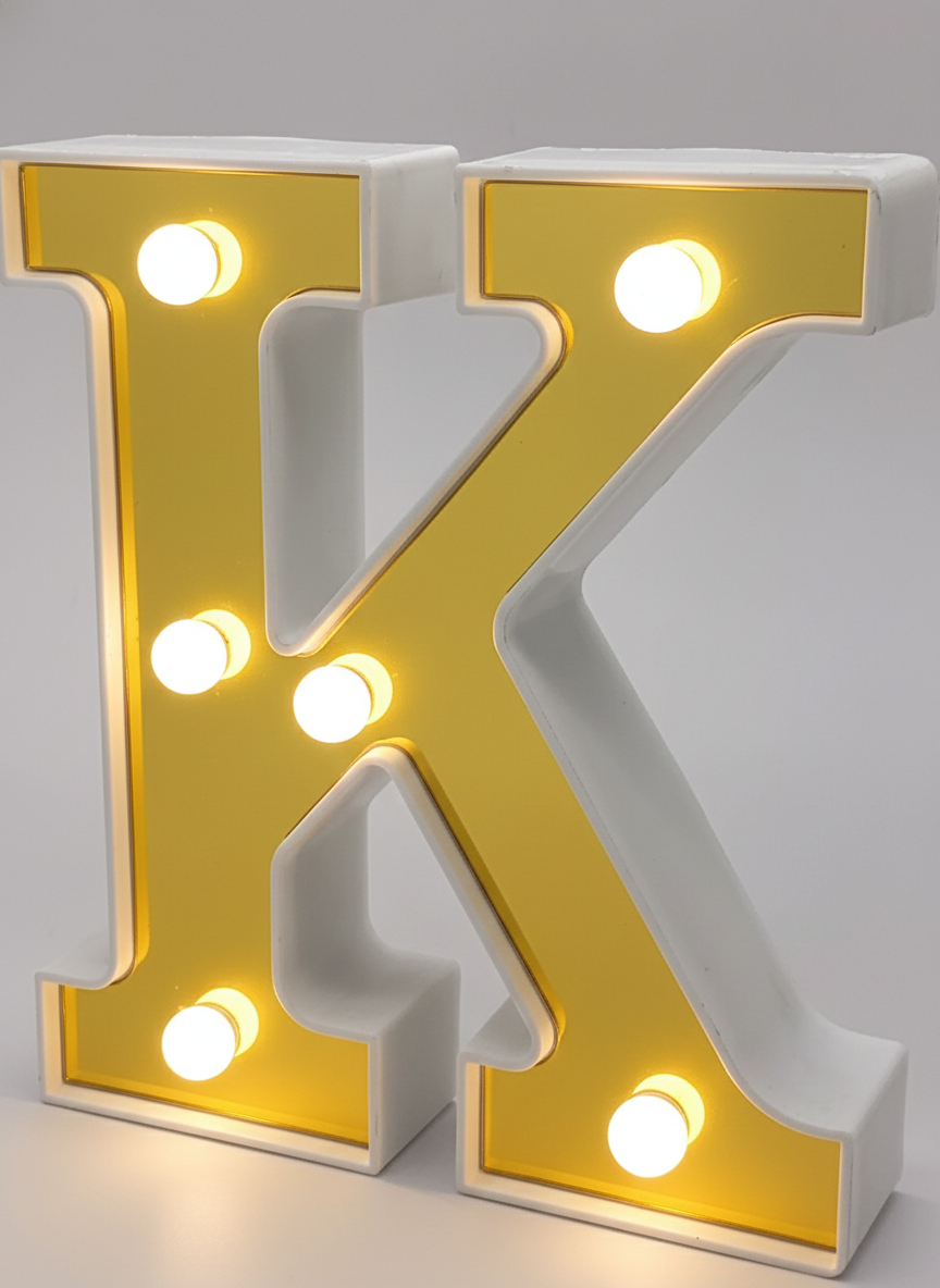6" Marquee LED Light - Alphabet & Numbers