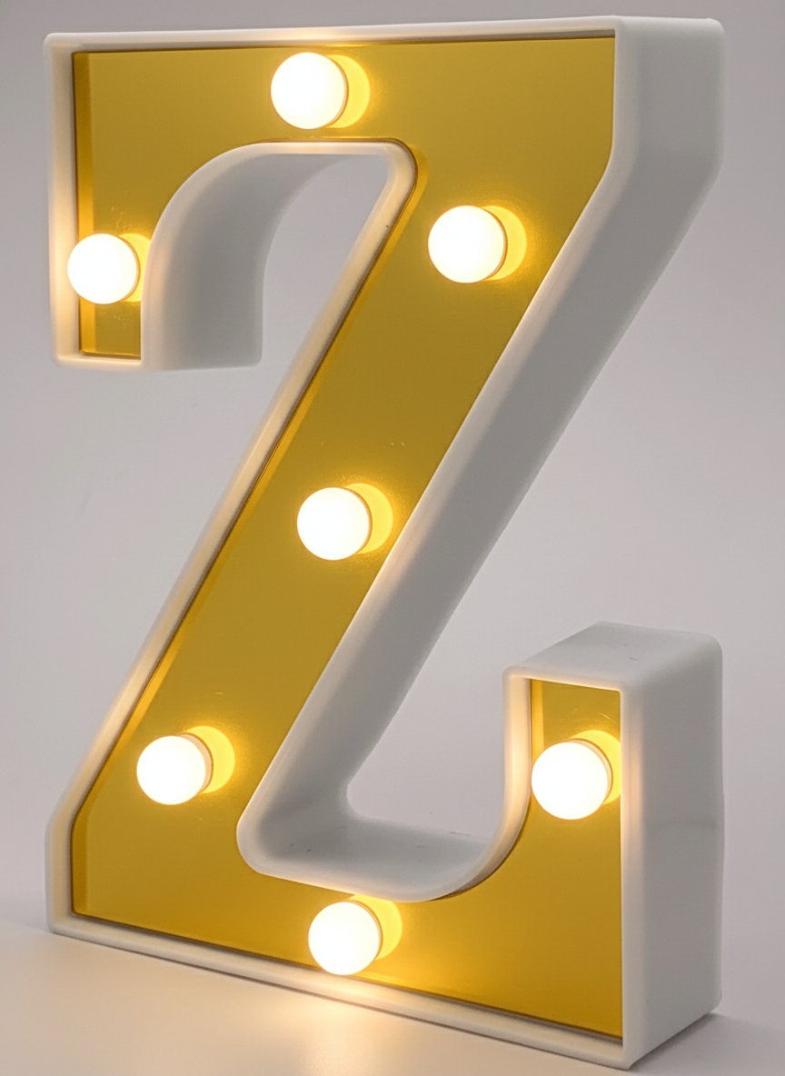 6" Marquee LED Light - Alphabet & Numbers