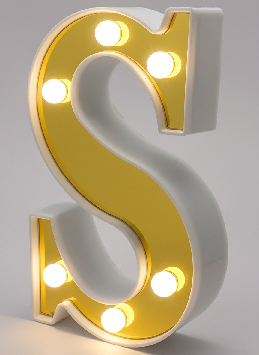 6" Marquee LED Light - Alphabet & Numbers