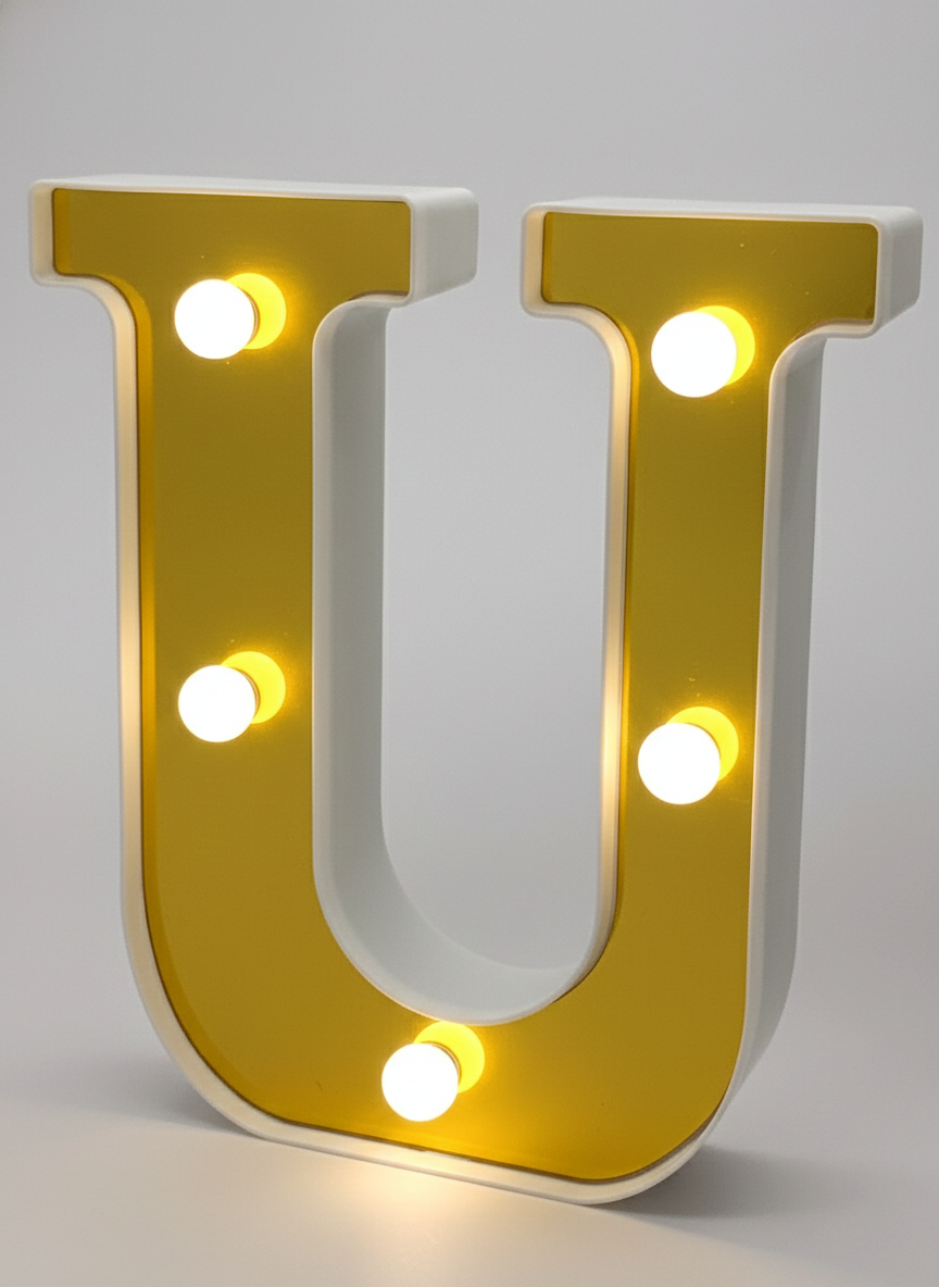 6" Marquee LED Light - Alphabet & Numbers